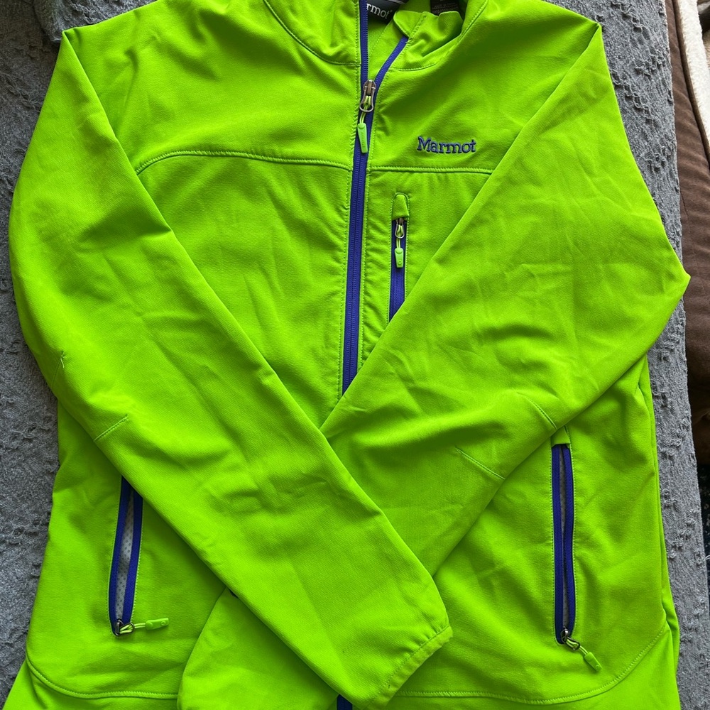 Marmot  green shell like jacket